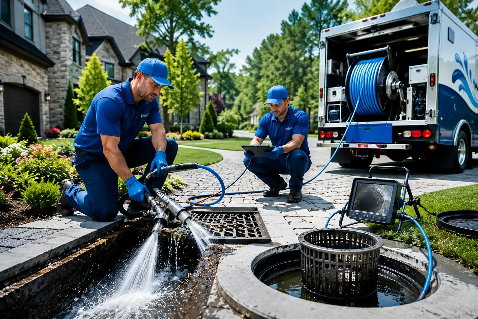 Local outdoor drain cleaning professionals in Thetford Center, VT